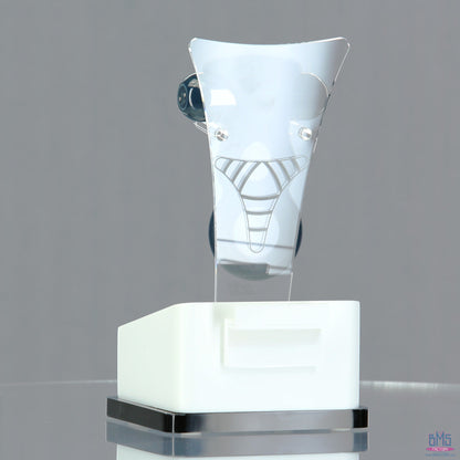 LUX active® Triad – 4.5" Vibrating Dual Cock Ring – Remote Included
