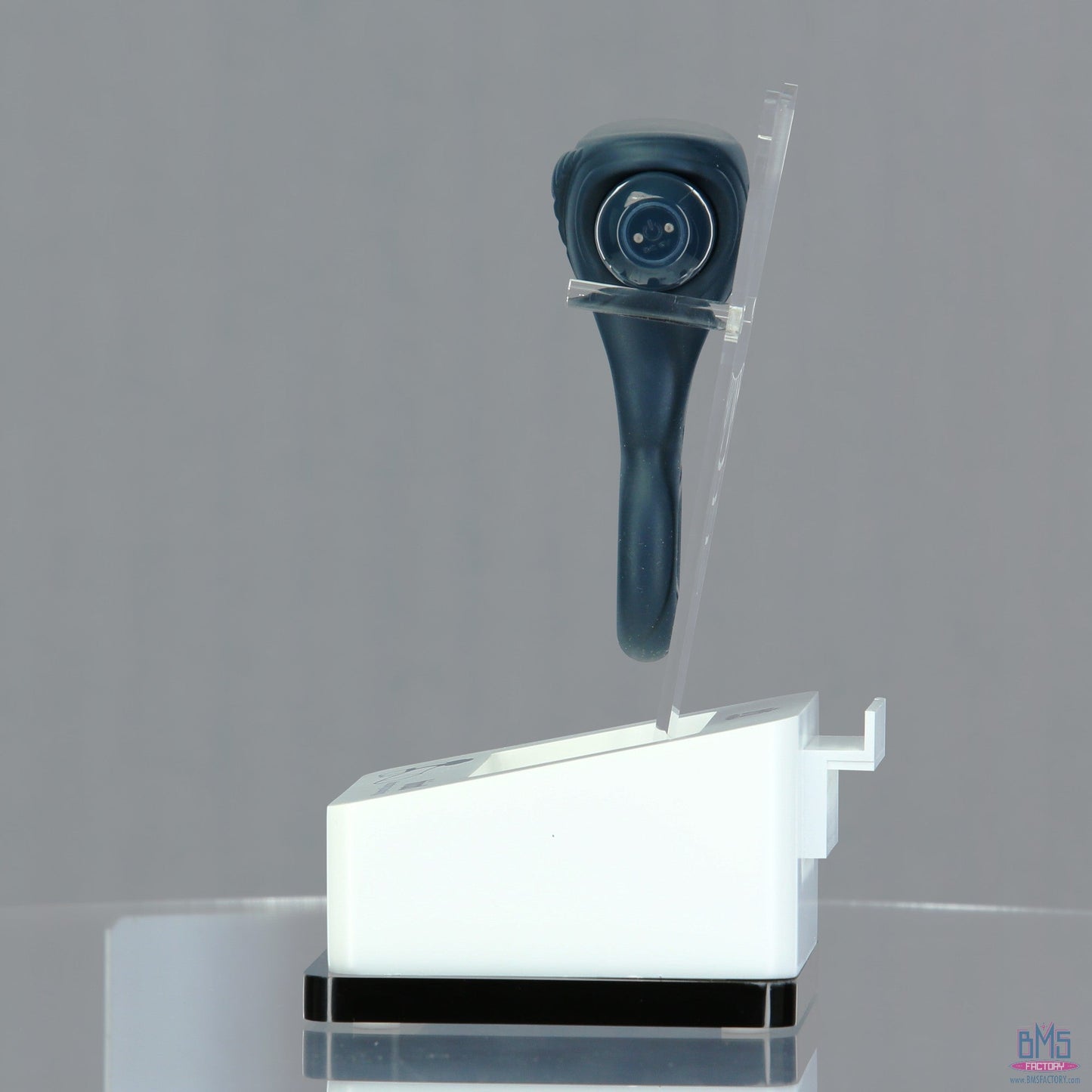 LUX active® Triad – 4.5" Vibrating Dual Cock Ring – Remote Included