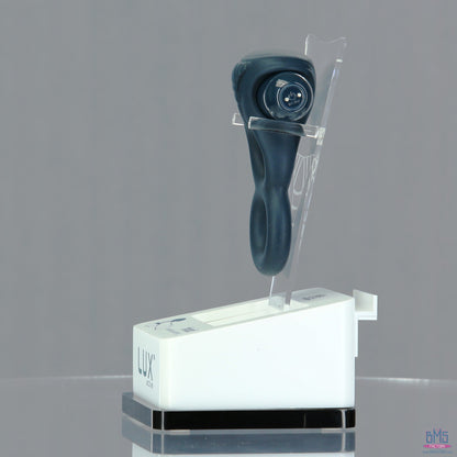 LUX active® Triad – 4.5" Vibrating Dual Cock Ring – Remote Included