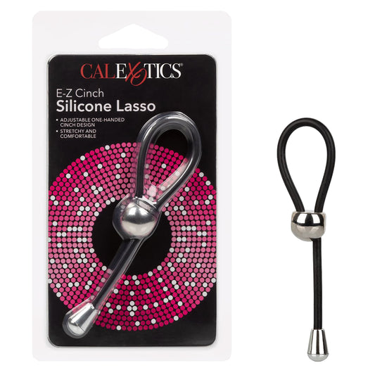 CalExotics® E-Z Cinch Silicone Lasso - Black