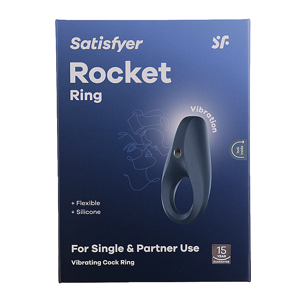 Satisfyer Rocket Ring – Vibrating Cock Ring – Blue