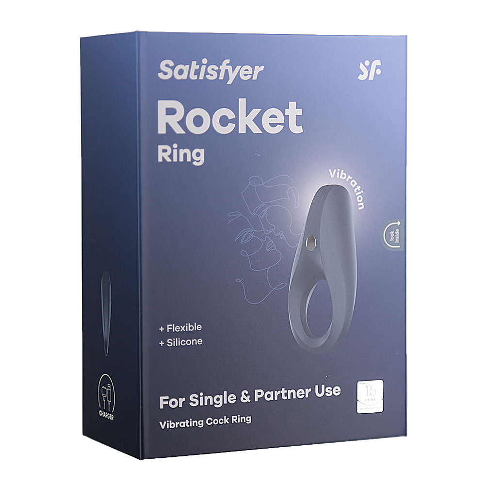 Satisfyer Rocket Ring – Vibrating Cock Ring – Blue