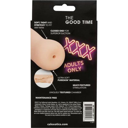 CalExotics® Cheap Thrills Pureskin Masturbator - Good Time