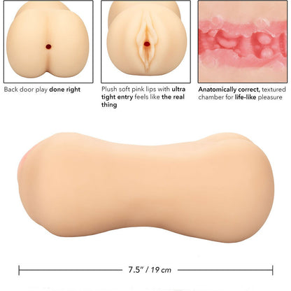 CalExotics® Stroke It - Pussy & Ass Masturbator