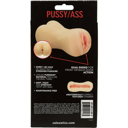 CalExotics® Stroke It - Pussy & Ass Masturbator
