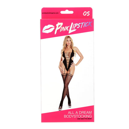 Pink Lipstick - Ring Master 3PC Set - Black - OS