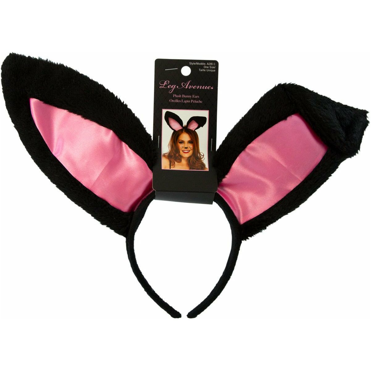 Leg Avenue Bunny Ears - Black