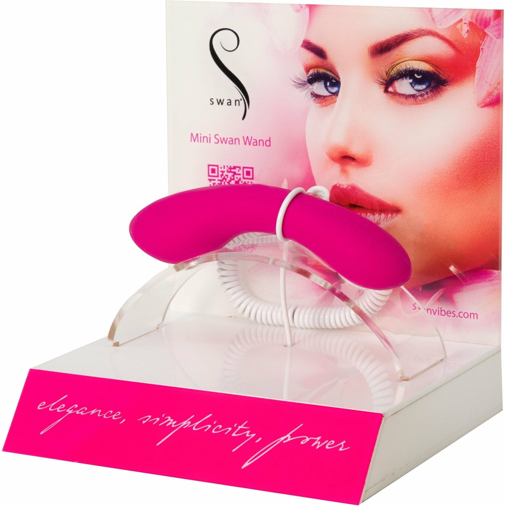 Mini Swan Wand Display