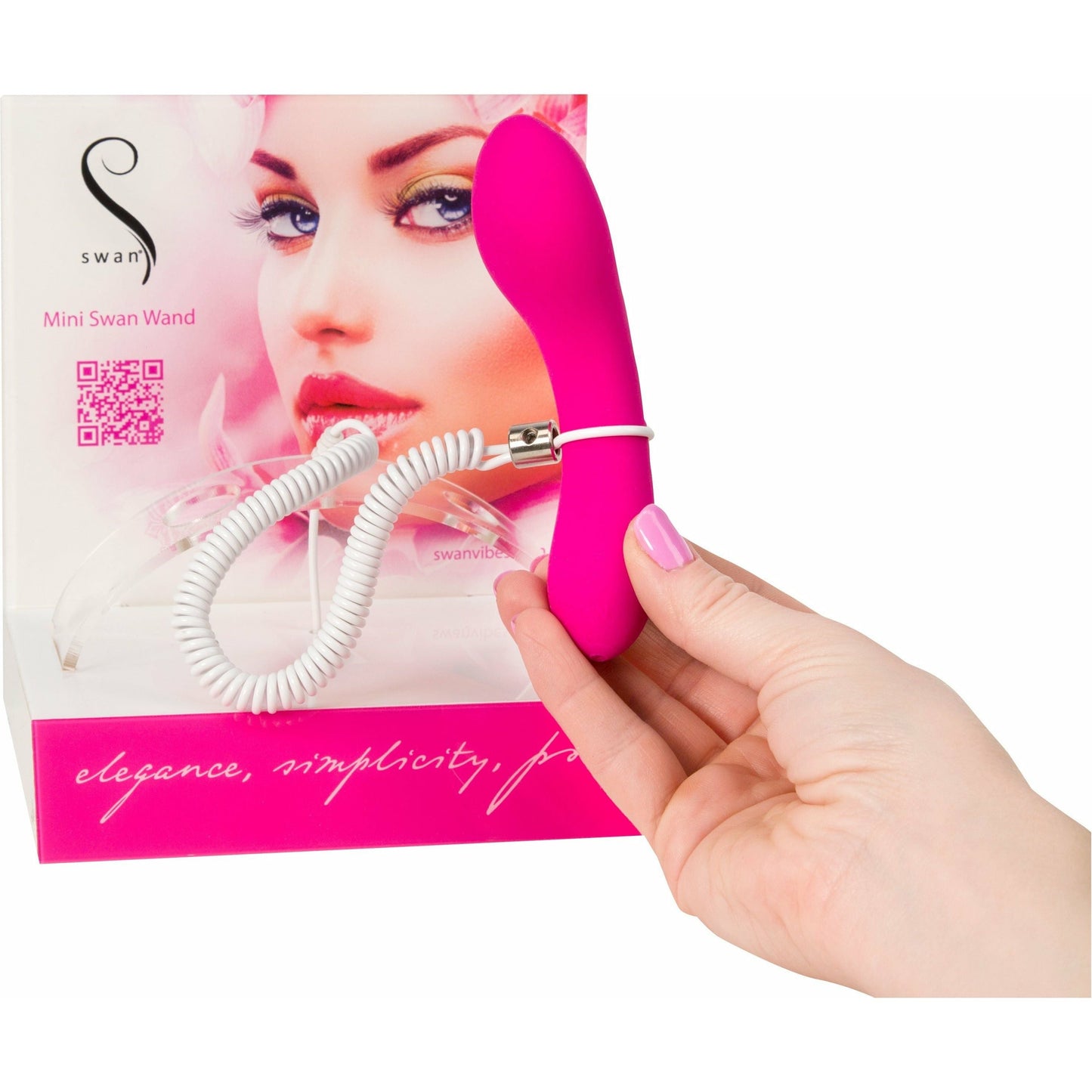 Mini Swan Wand Display