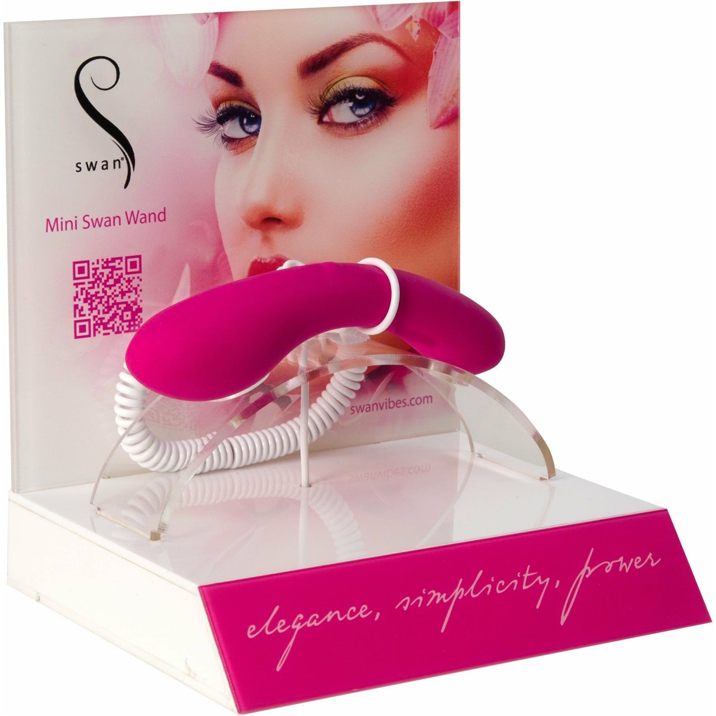 Mini Swan Wand Display
