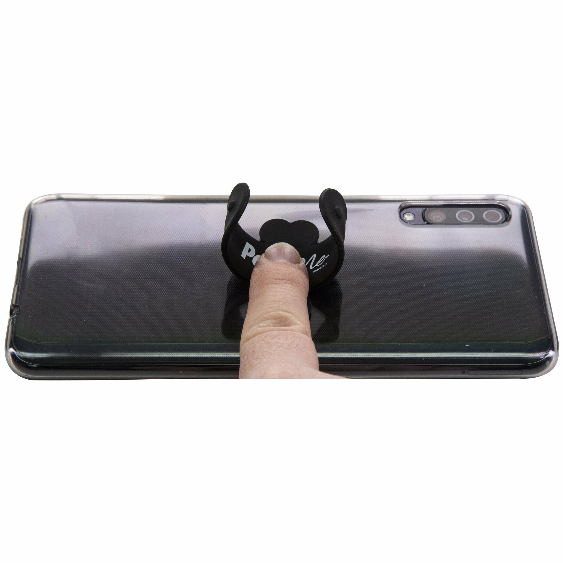 Pop Me Silicone Phone Stand - Black