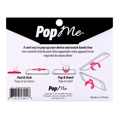 Pop Me Silicone Phone Stand - Black