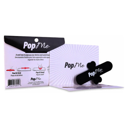 Pop Me Silicone Phone Stand - Black