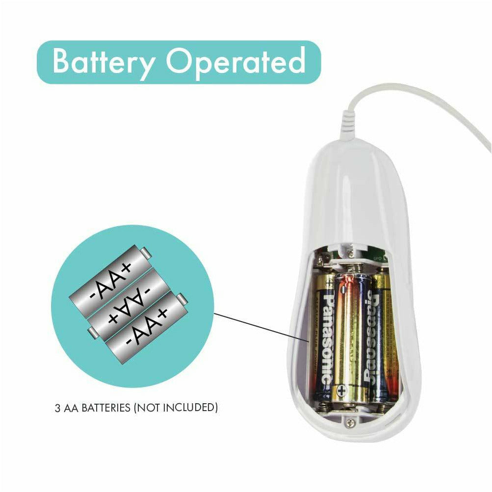 Pure Love® -  Lil’ Larry Rotating Vibrating Dong with Wired Remote