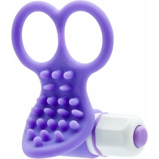 BMS Factory NMC The Finger Sleeve with Bullet - Nodules - Purple