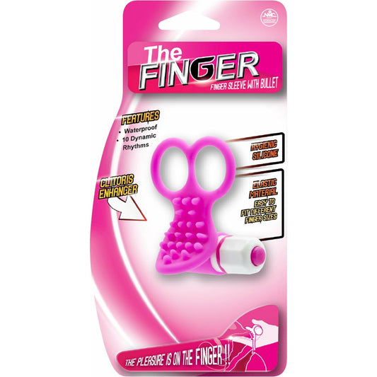 NMC The Finger Sleeve with Bullet - Nodules - Pink