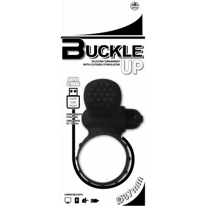 NMC Buckle Up - Vibrating Cock Ring - Black