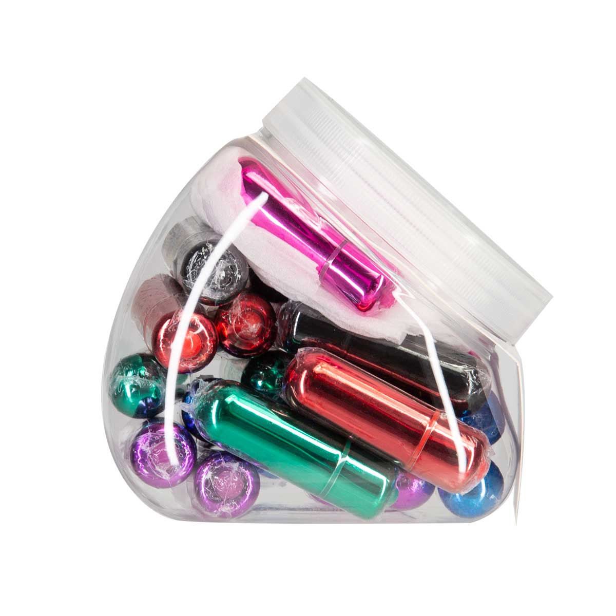 POWERBULLET 2.25" MINI BULLET BOWL OF 24 - 3 SPD - ASSTD COLOURS
