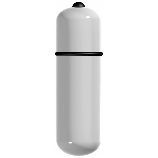 PowerBullet Power Bullet- 3-Speed 6-Inch Bullet Vibrator - Battery Operated- White