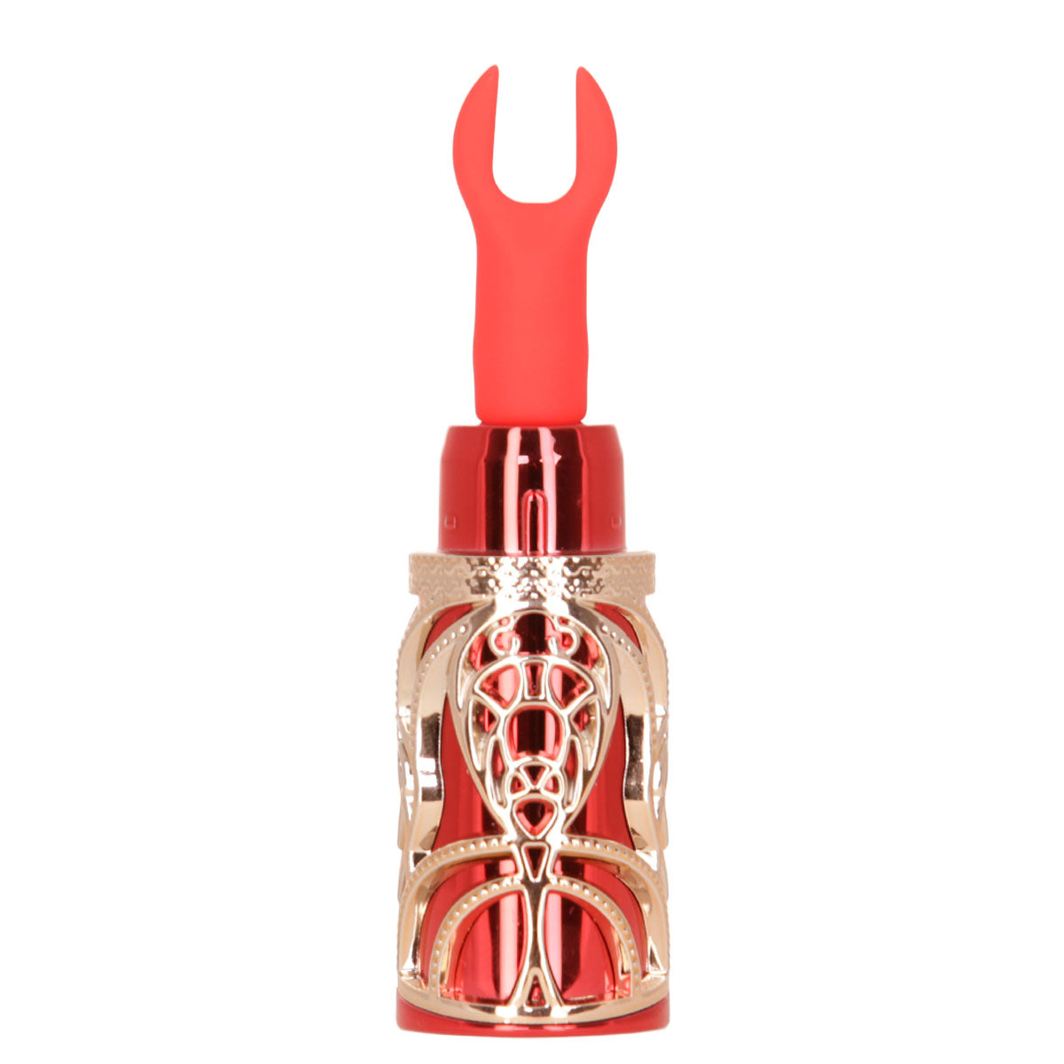 Ruby Kiss Lipstick - Red and Rose Gold
