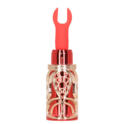 Ruby Kiss Lipstick - Red and Rose Gold