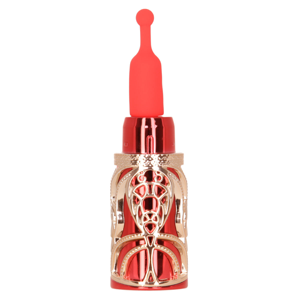 Ruby Kiss Lipstick - Red and Rose Gold