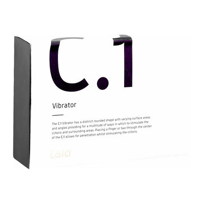 Laid C.1 - Silicone Clitoral Vibrator - Black