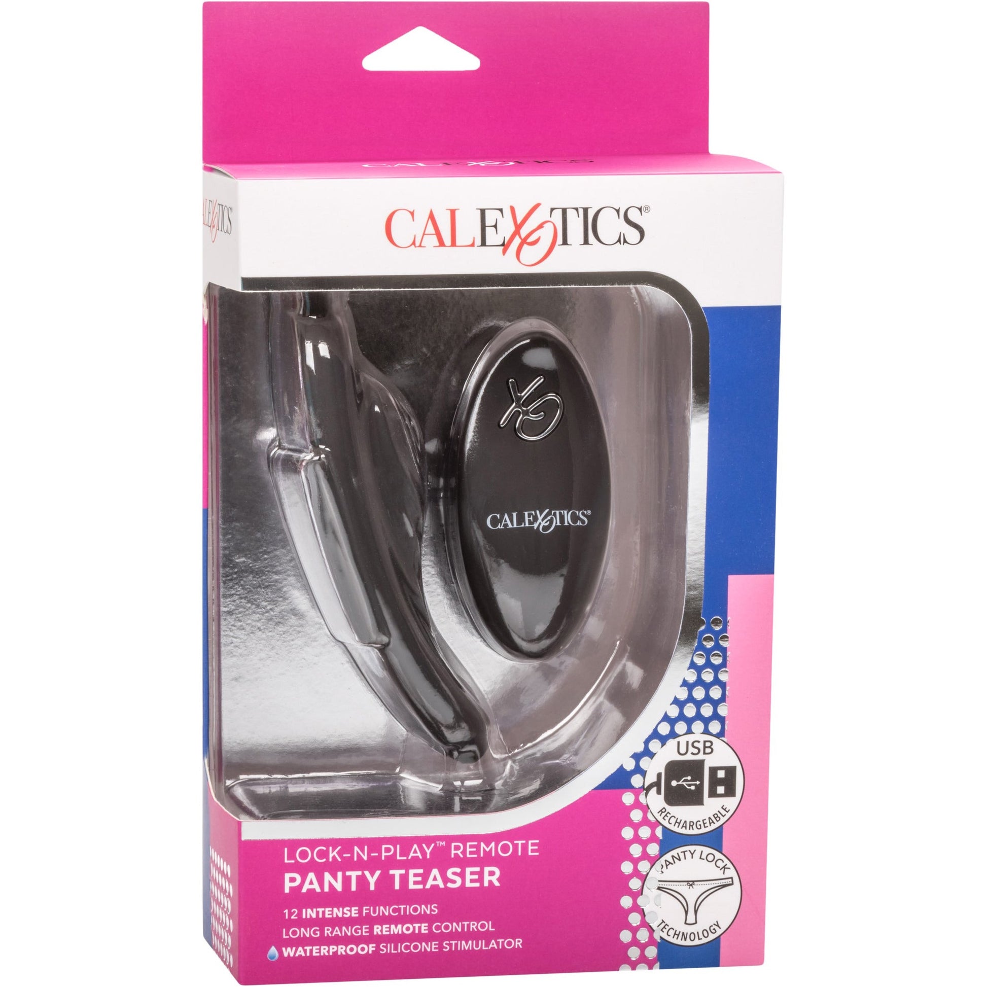CalExotics® Lock-N-Play Remote Panty Teaser