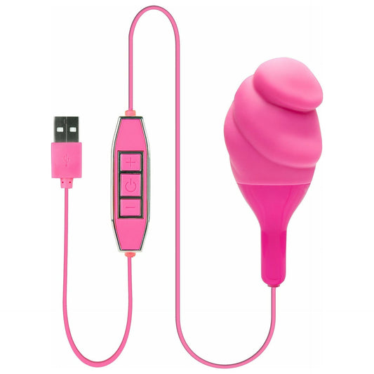 BMS Factory NMC Hands On - Textured Vibrator - Rechargeable - Pink
