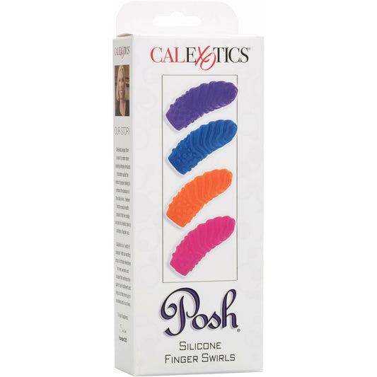 CalExotics® Intimate Play Silicone Finger Swirls