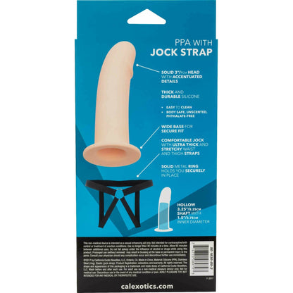 CalExotics® PPA with Jock Strap - Ivory