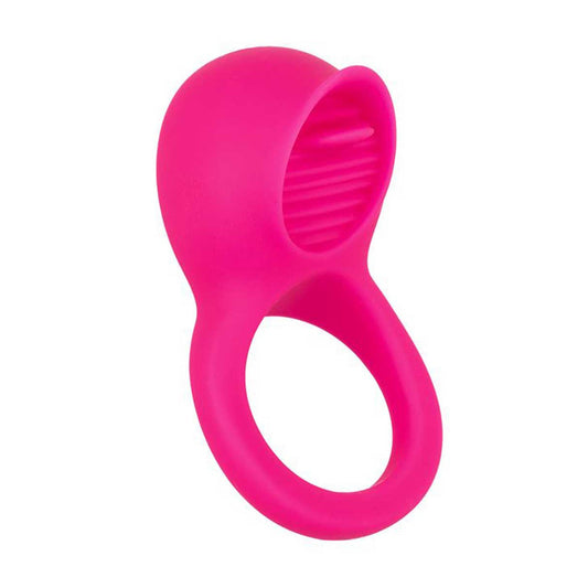CalExotics® Teasing Tongue Enhancer/Cock Ring - Pink