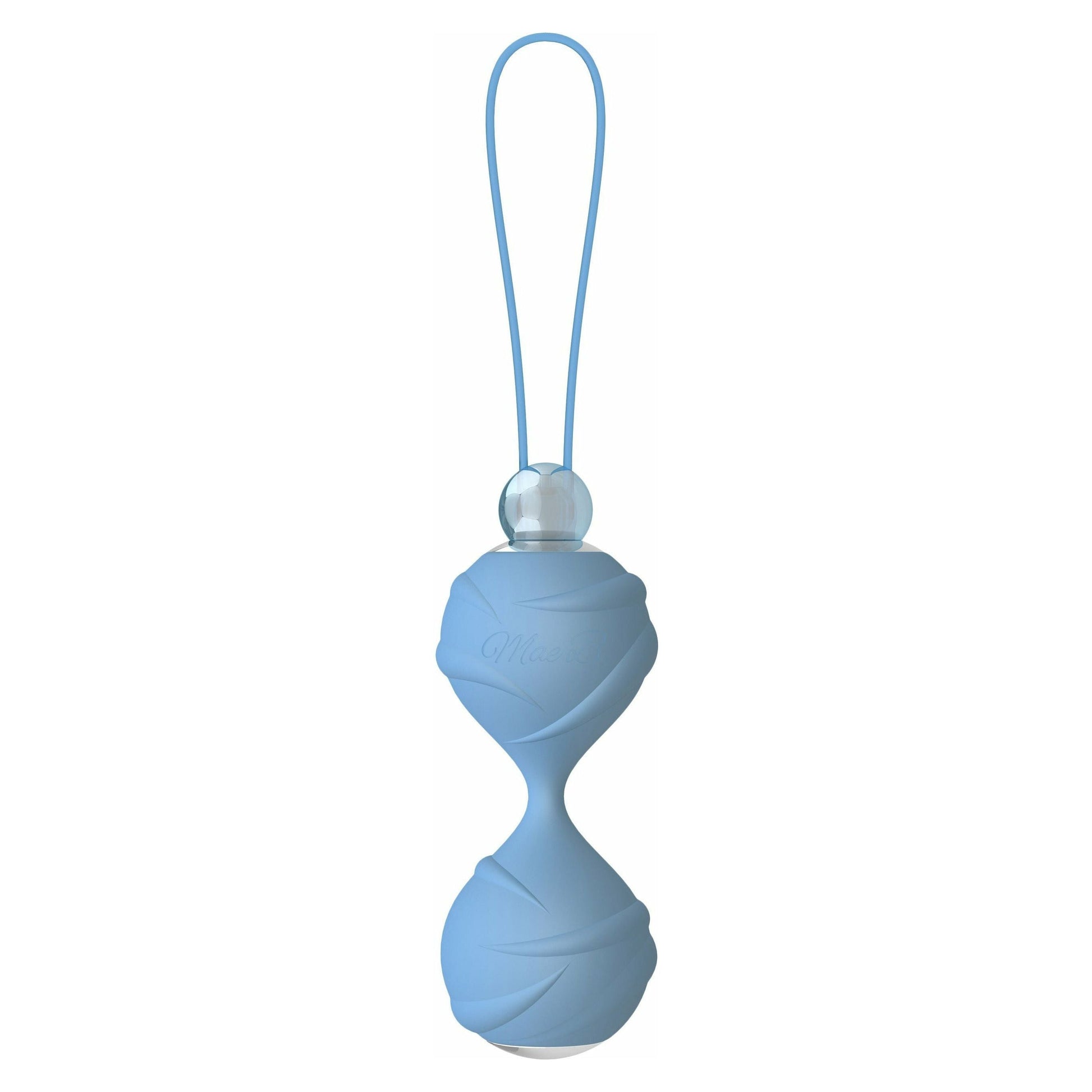 Mae B Lovely Vibes - Textured Kegel Balls - Blue