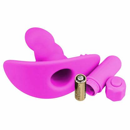 NMC Mystery High - Vibrating Butt Plug - Pink