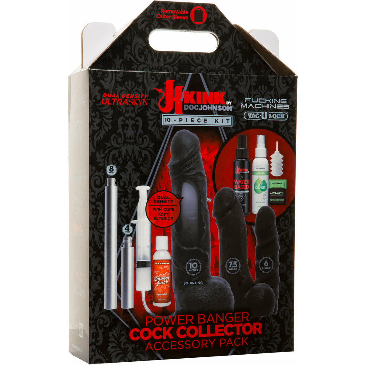 Kink by Doc Johnson - Power Banger Cock Collector Accessory Pack