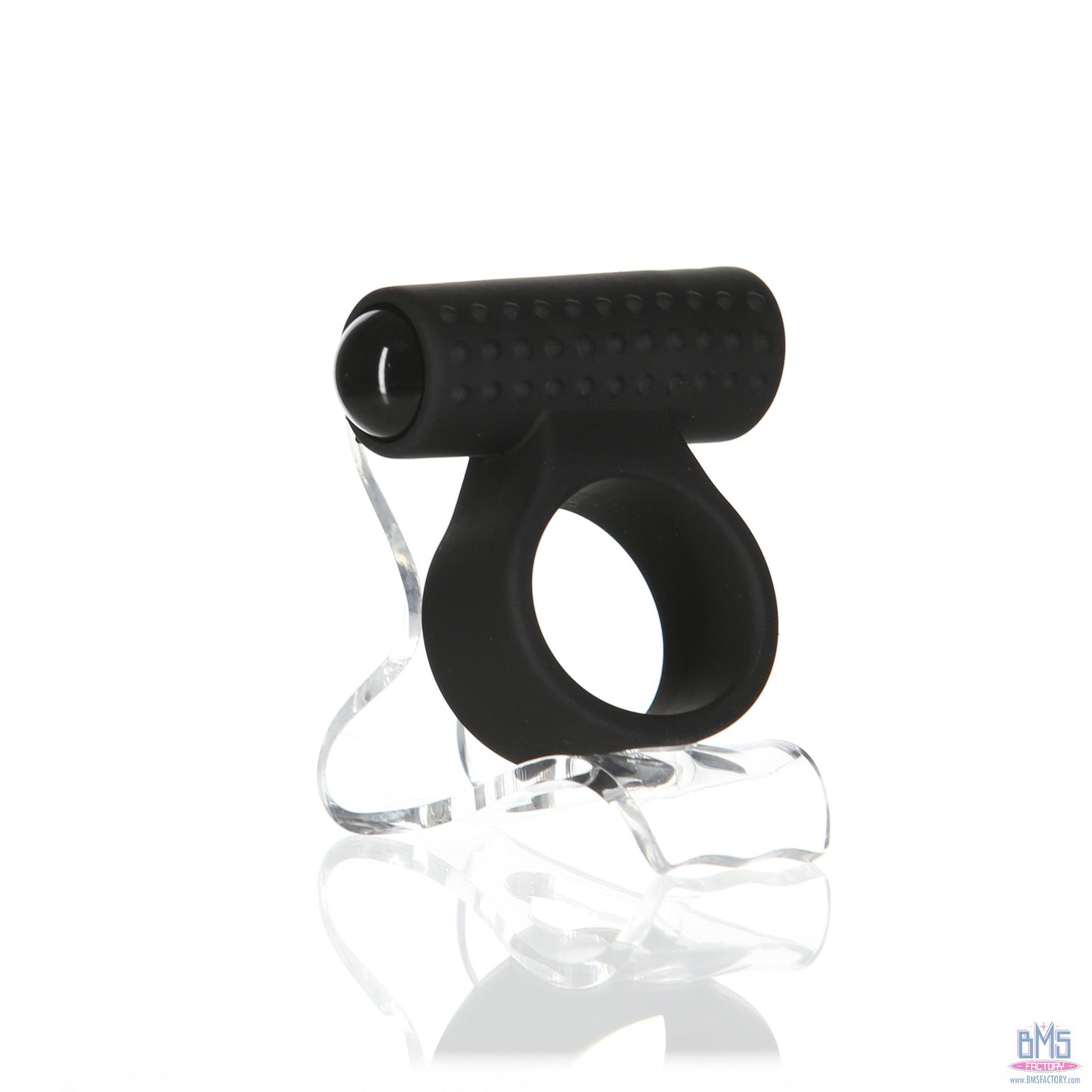 PowerBullet – Cosmic Ring – Vibrating Cock Ring – Black
