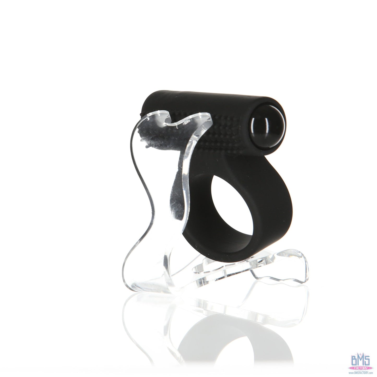 PowerBullet – Cosmic Ring – Vibrating Cock Ring – Black