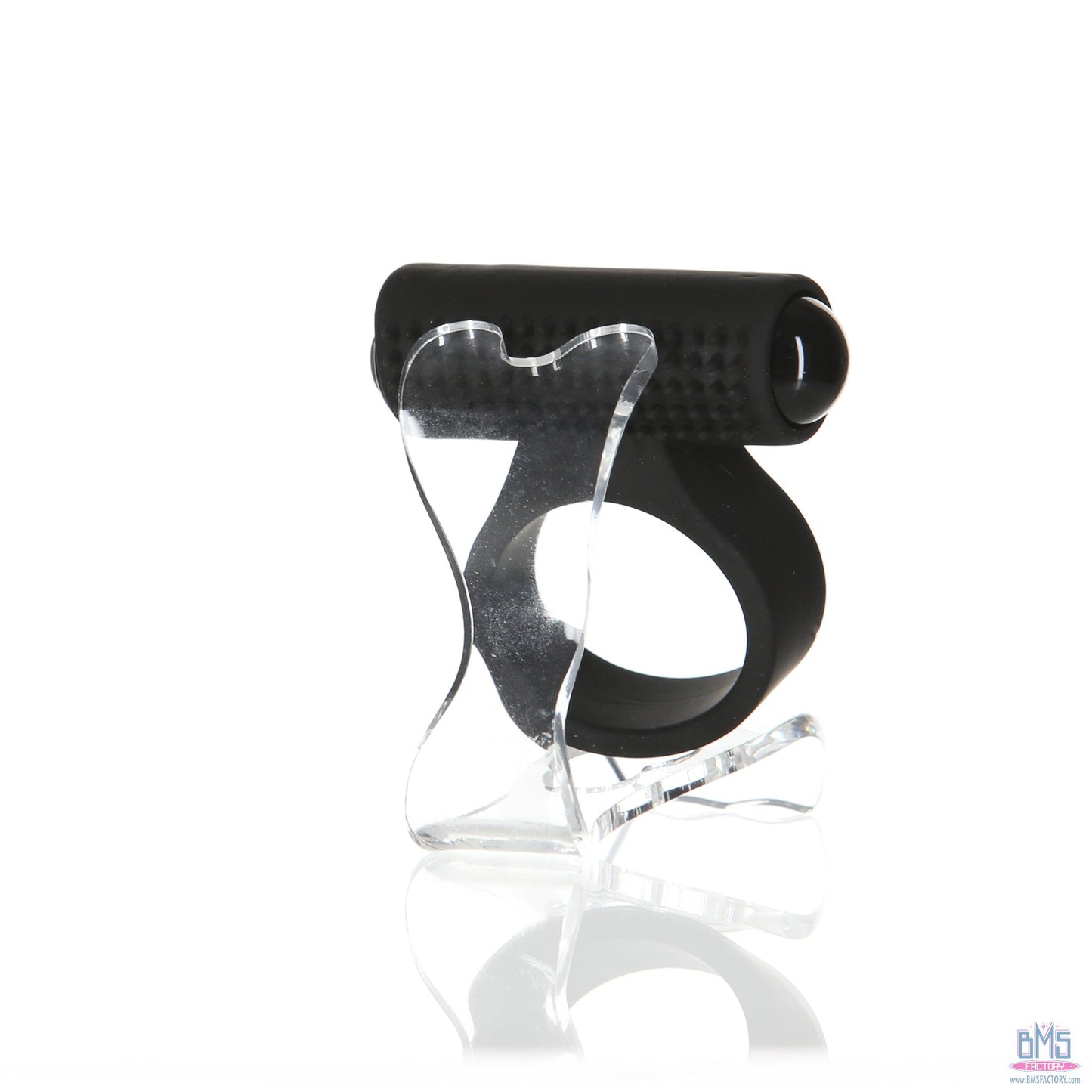 PowerBullet – Cosmic Ring – Vibrating Cock Ring – Black