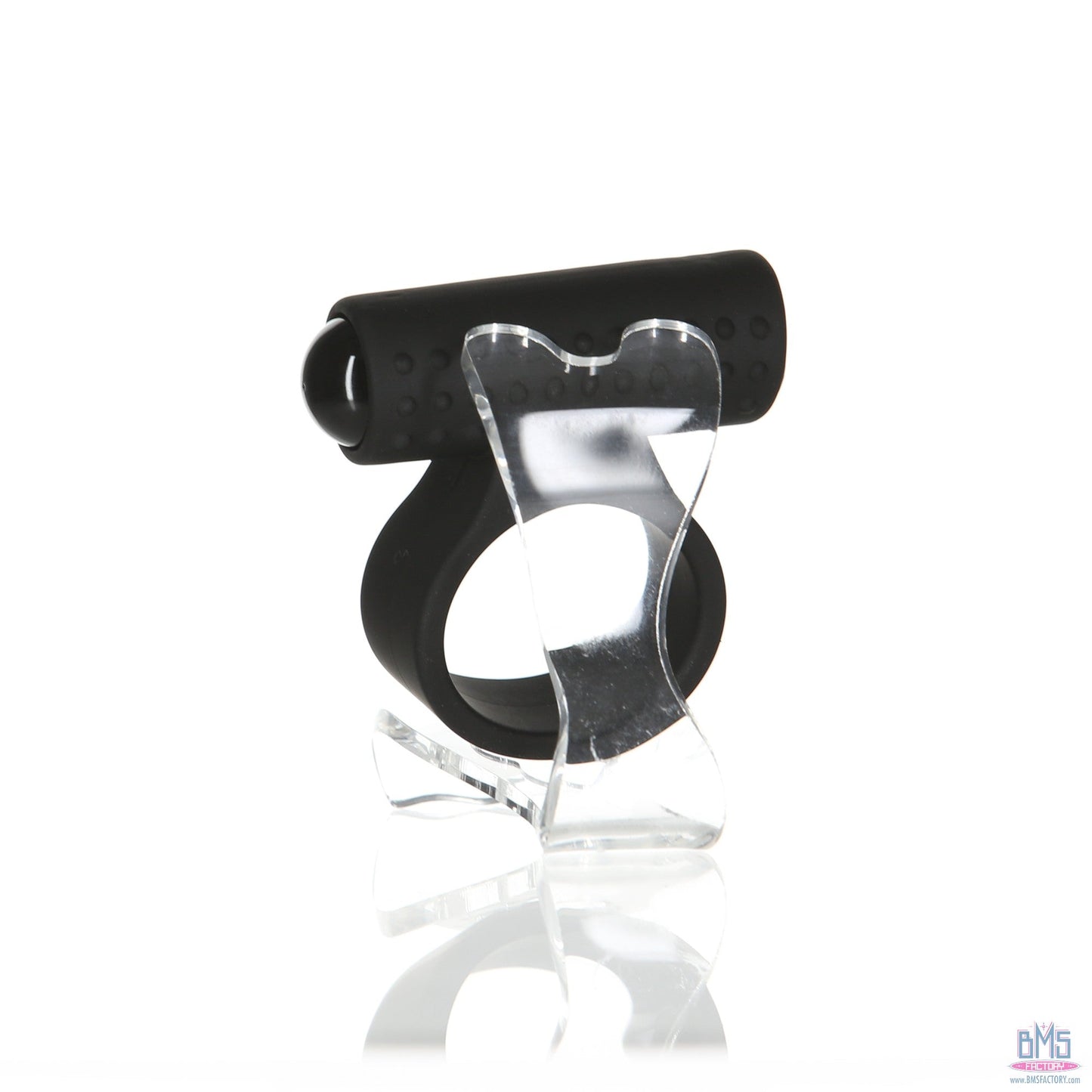 PowerBullet – Cosmic Ring – Vibrating Cock Ring – Black