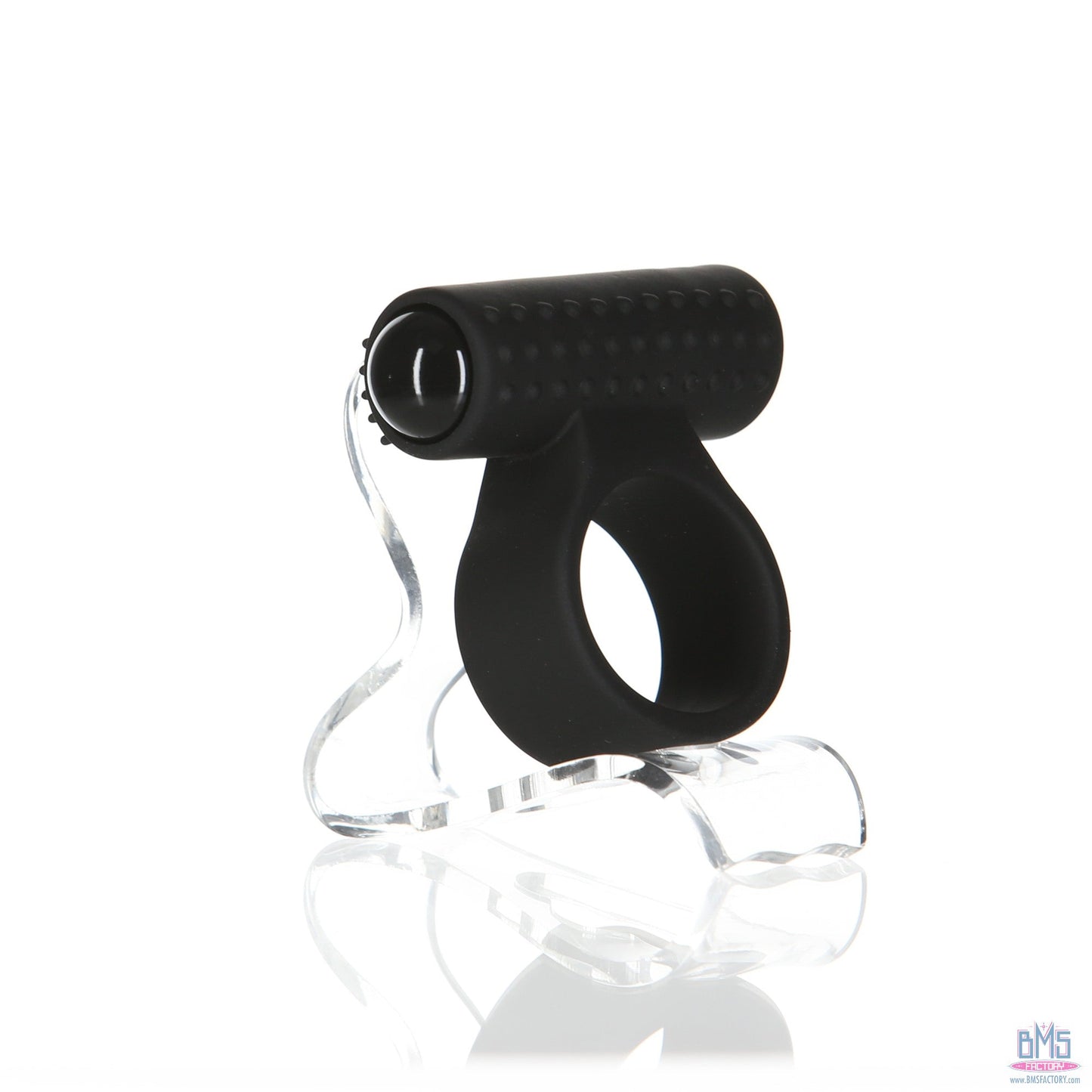 PowerBullet – Cosmic Ring – Vibrating Cock Ring – Black