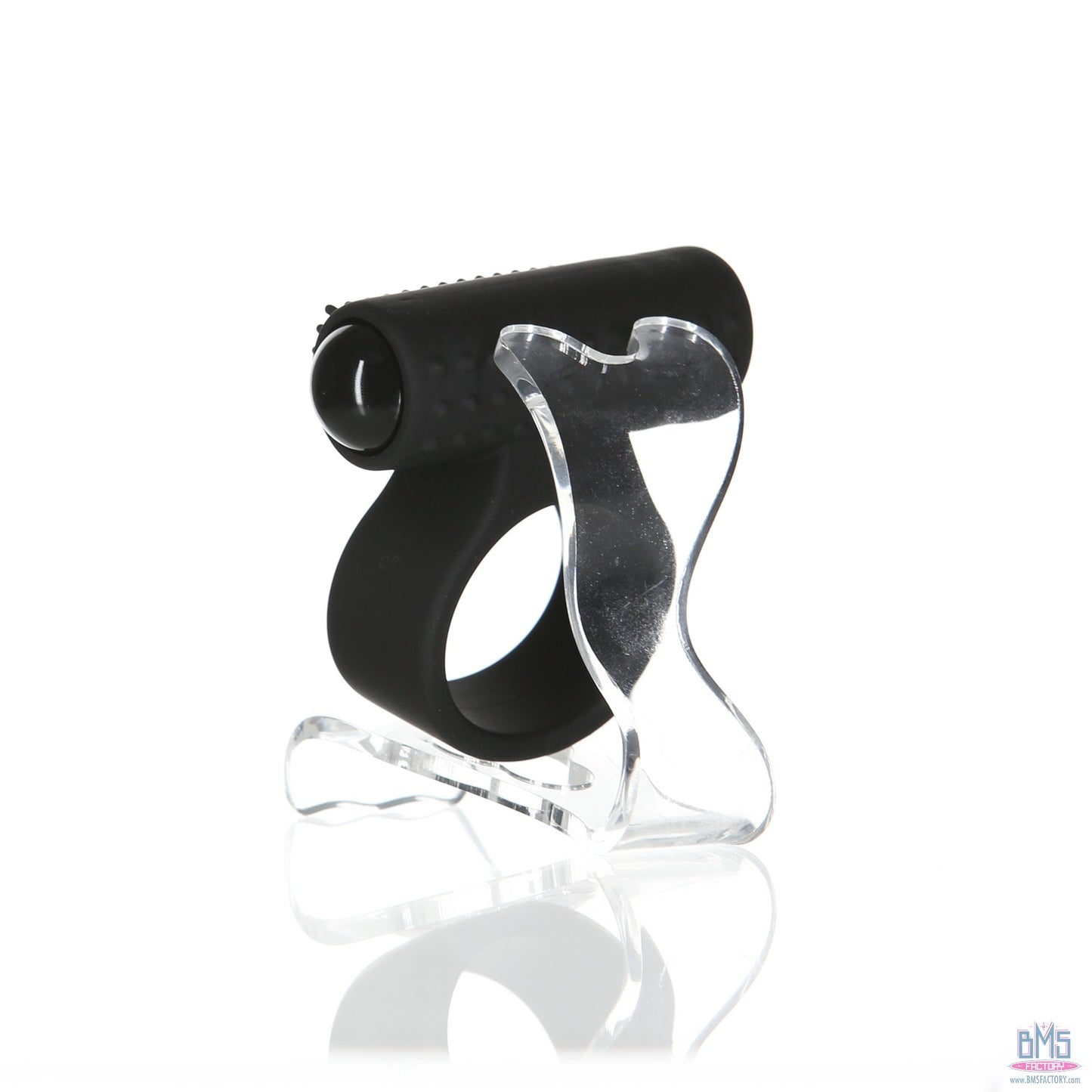 PowerBullet – Cosmic Ring – Vibrating Cock Ring – Black