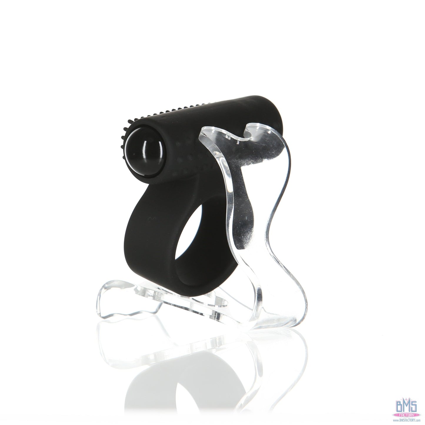 PowerBullet – Cosmic Ring – Vibrating Cock Ring – Black