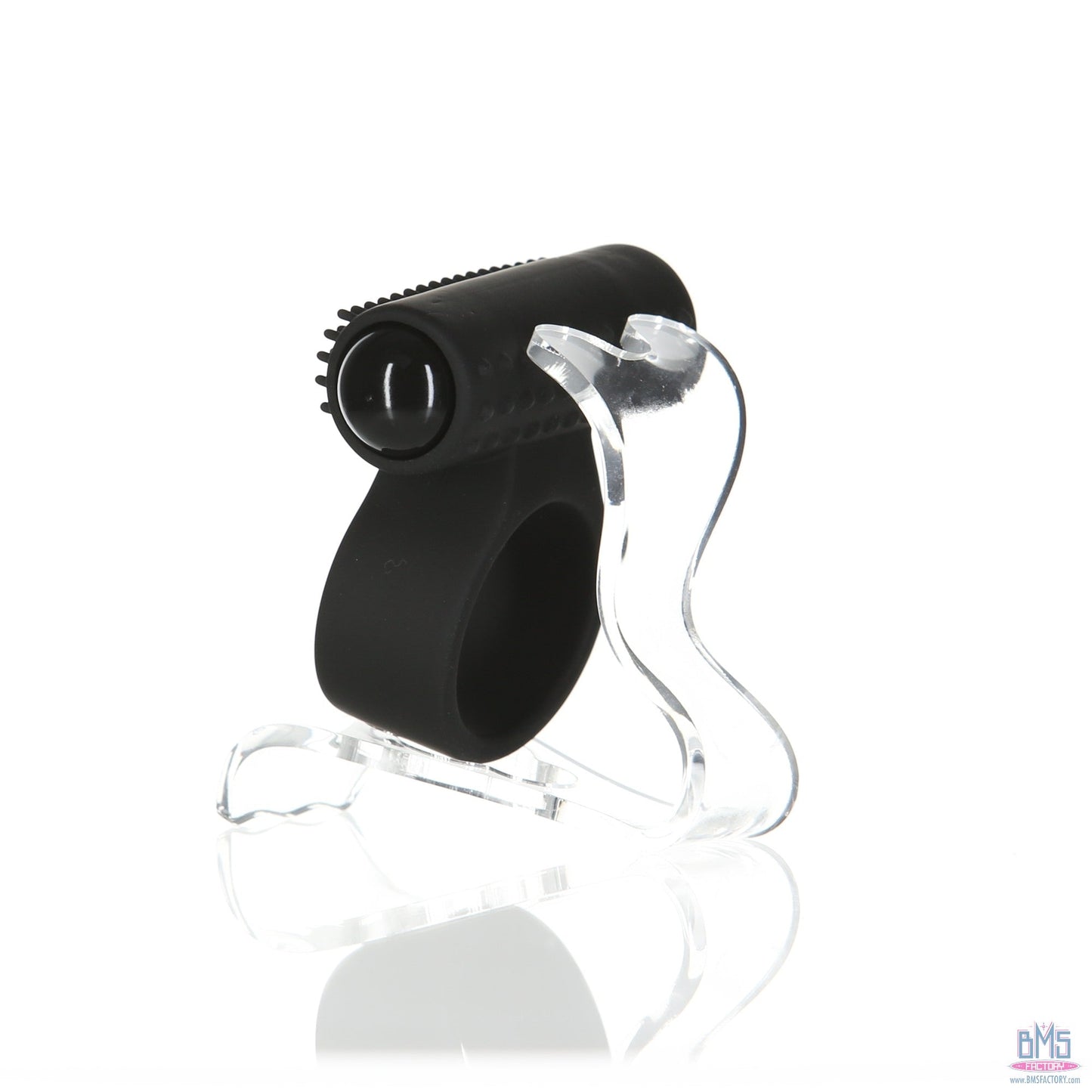 PowerBullet – Cosmic Ring – Vibrating Cock Ring – Black