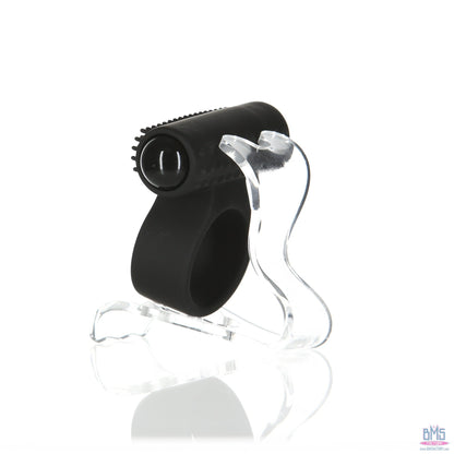 PowerBullet – Cosmic Ring – Vibrating Cock Ring – Black