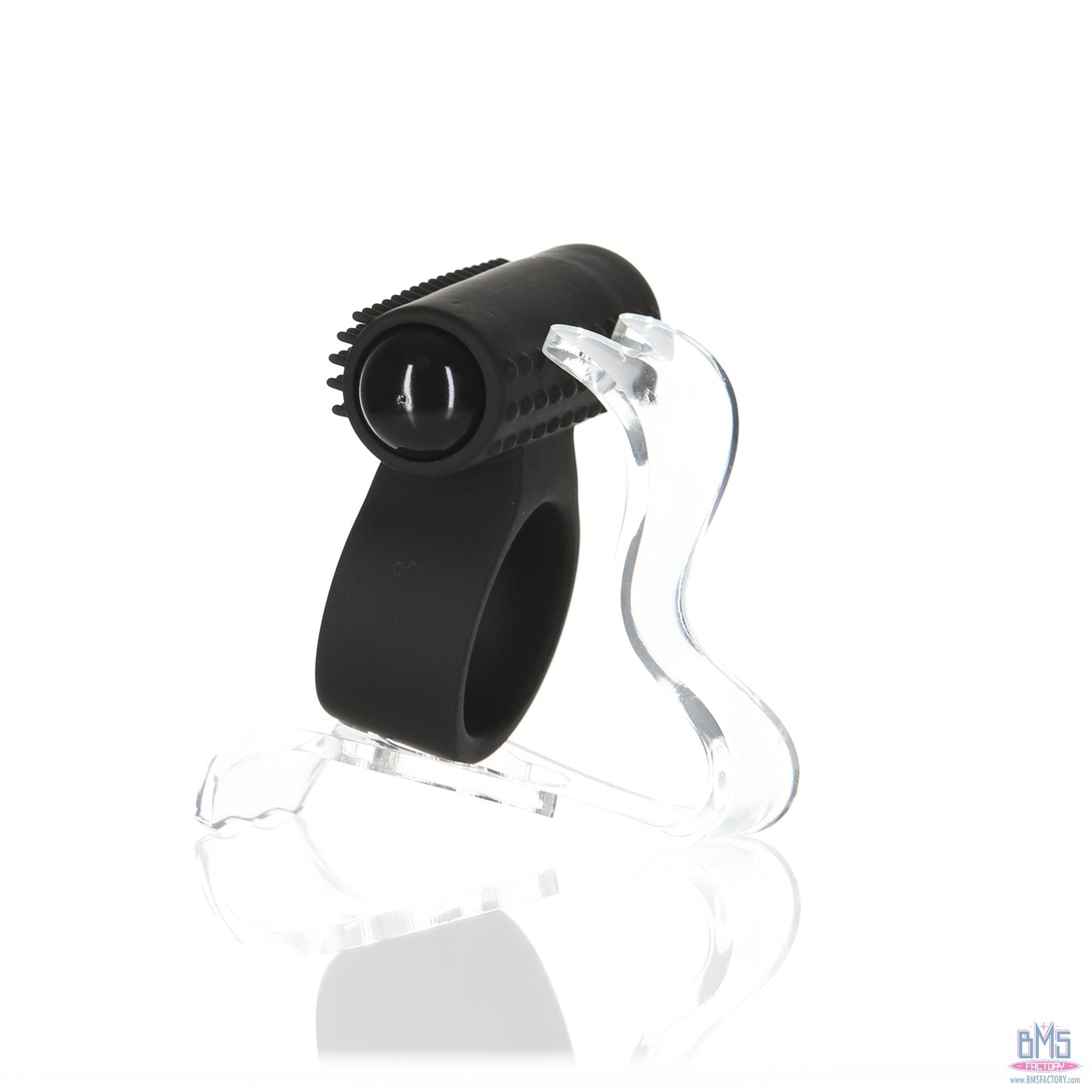 PowerBullet – Cosmic Ring – Vibrating Cock Ring – Black