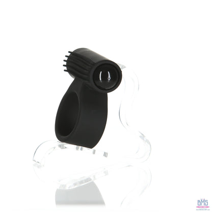 PowerBullet – Cosmic Ring – Vibrating Cock Ring – Black