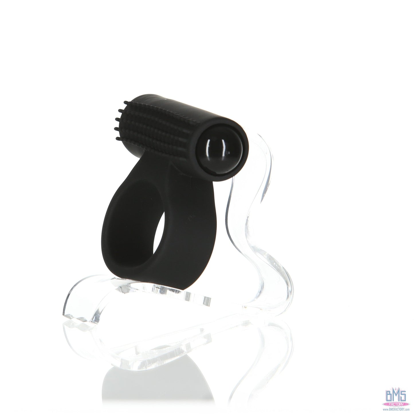 PowerBullet – Cosmic Ring – Vibrating Cock Ring – Black