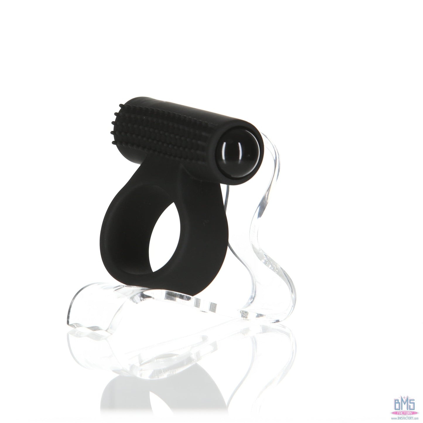 PowerBullet – Cosmic Ring – Vibrating Cock Ring – Black