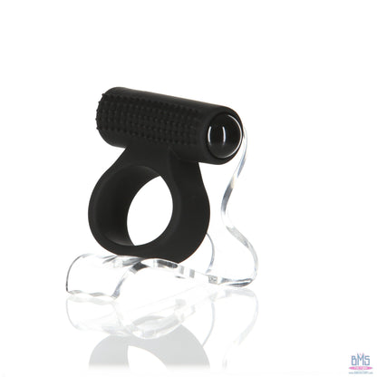 PowerBullet – Cosmic Ring – Vibrating Cock Ring – Black