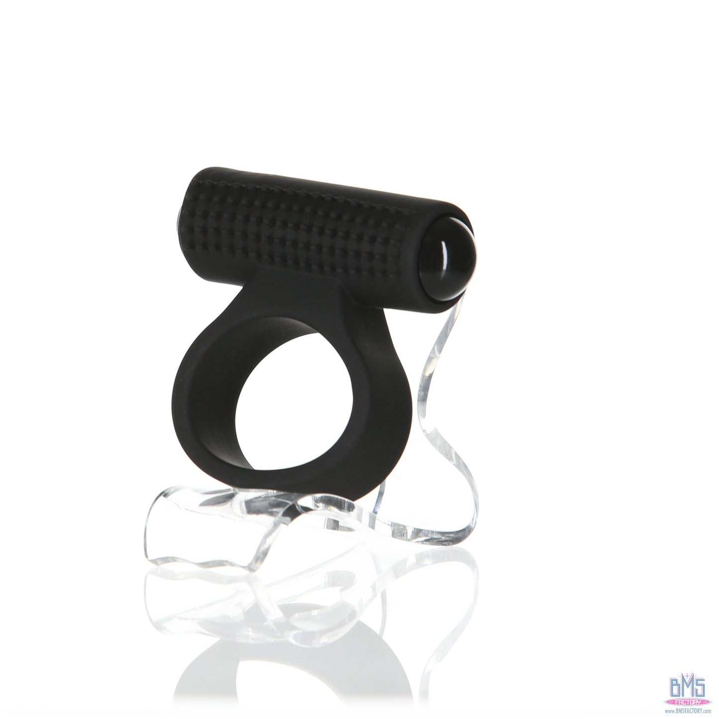 PowerBullet – Cosmic Ring – Vibrating Cock Ring – Black
